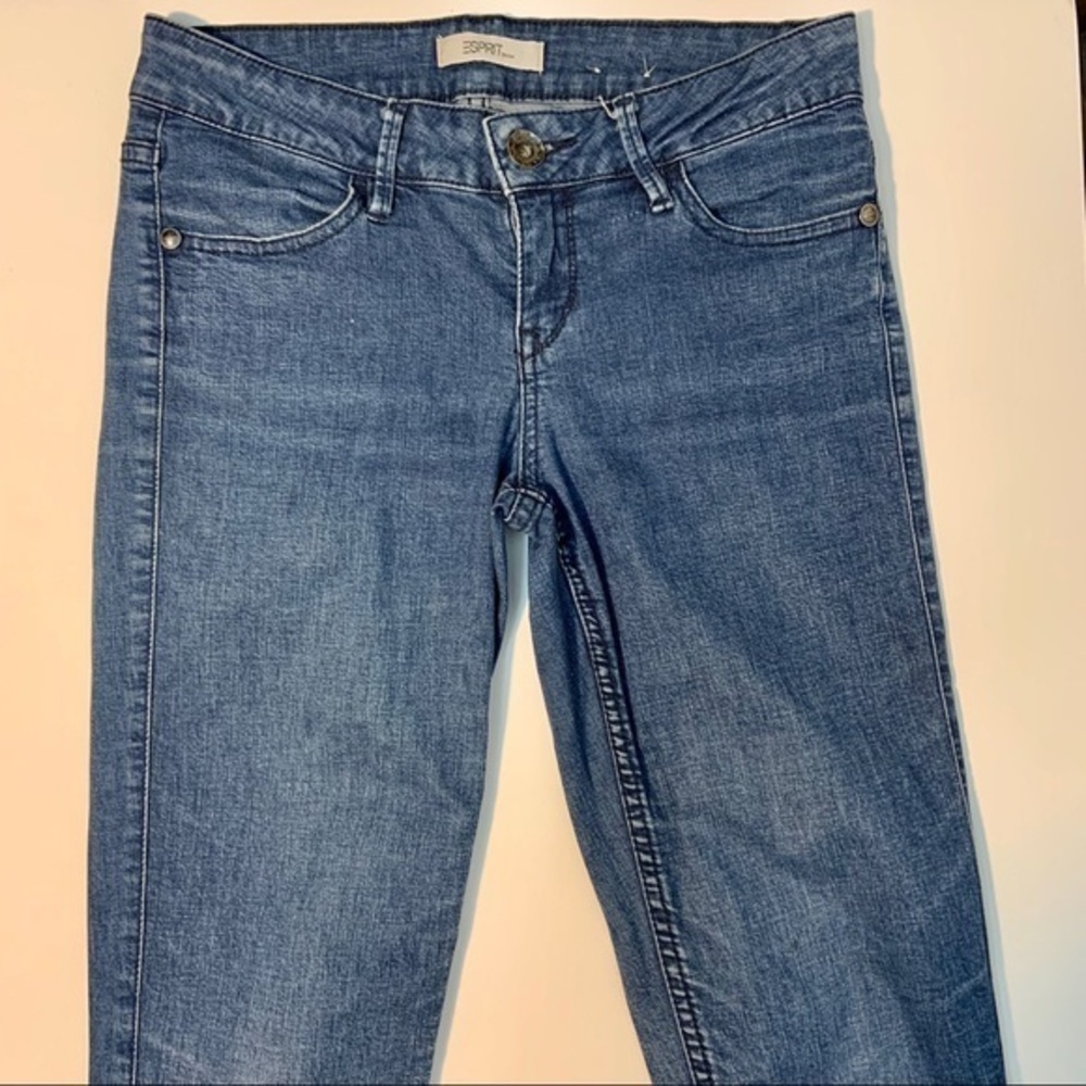 Espirit Vintage Blue Tube Slim Jeans Size 28